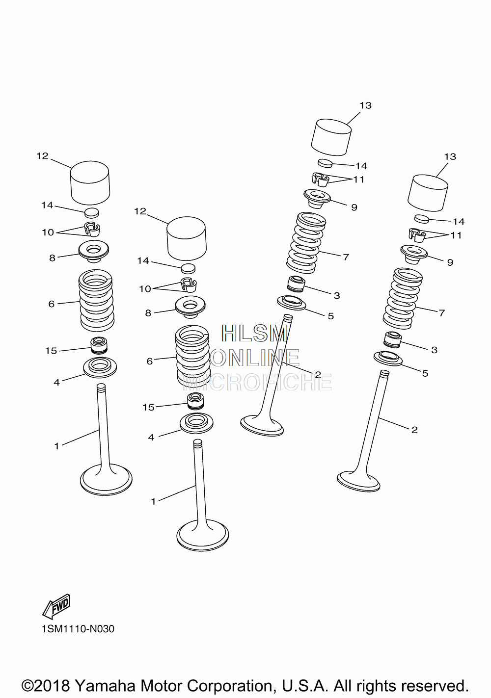 SEAL, VALVE STEM 4TE-12119-00-00
