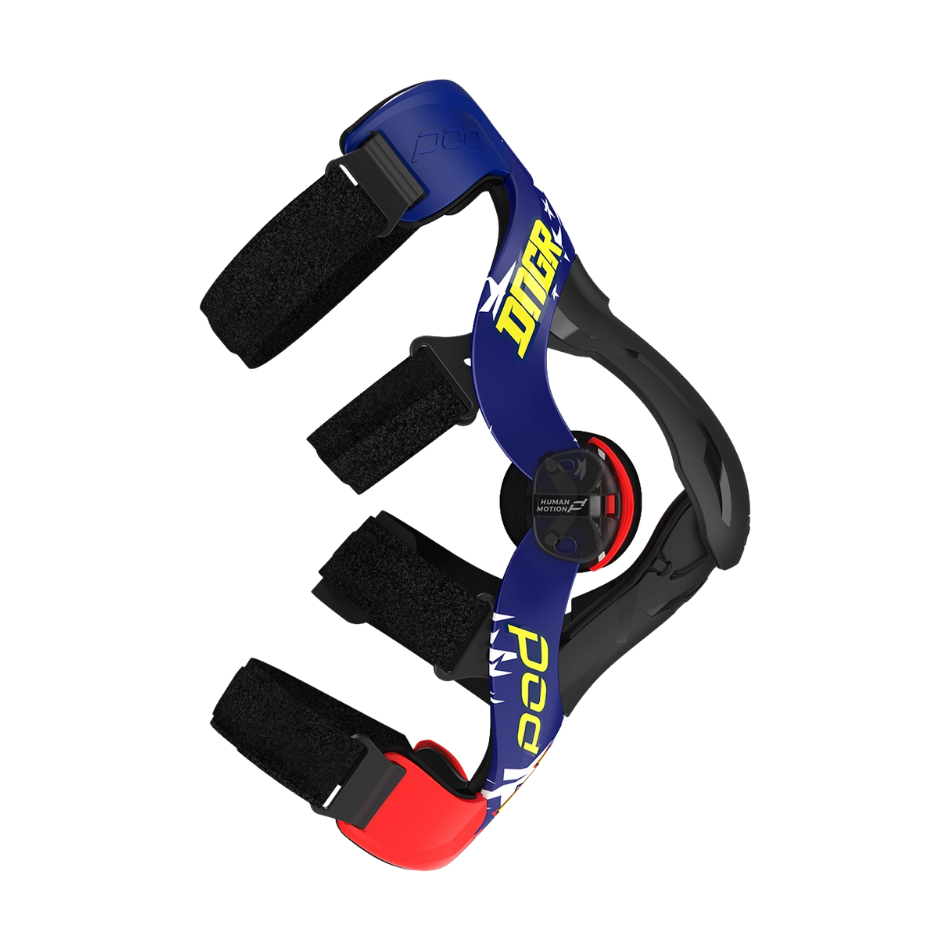 POD K4 2.0 LE Knee Brace (PR) Danger Boy V2