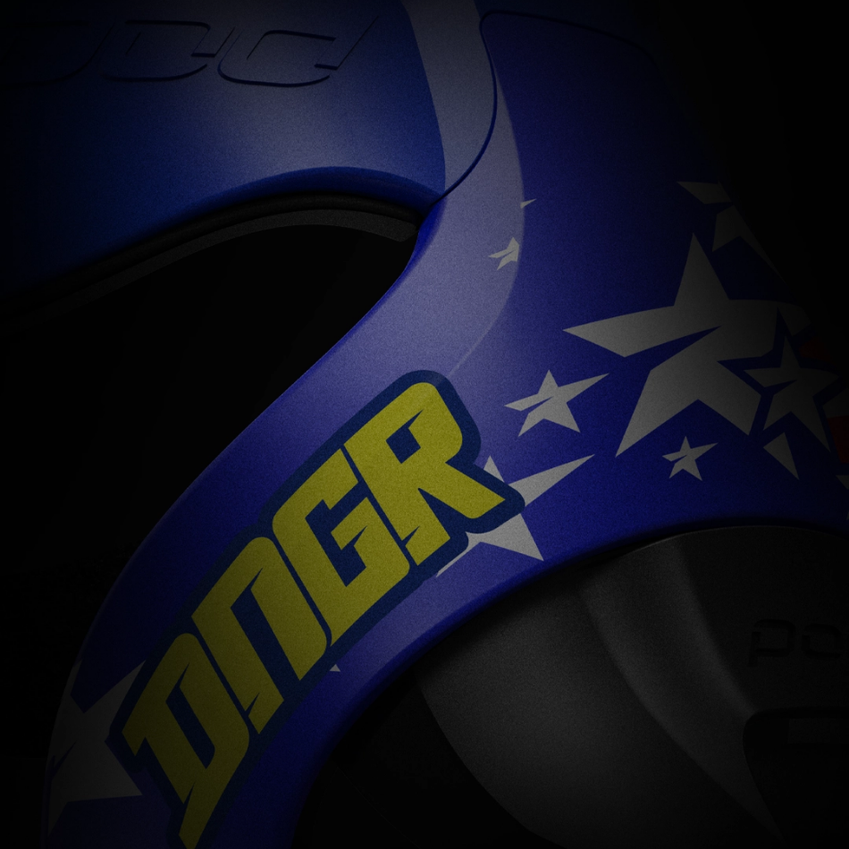 POD K4 2.0 LE Knee Brace (PR) Danger Boy V2