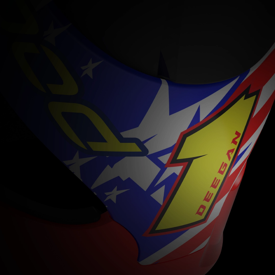 POD K4 2.0 LE Knee Brace (PR) Danger Boy V2