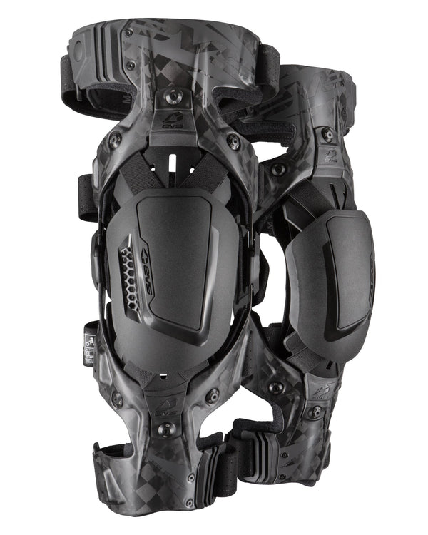 EVS WEB ECLIPSE KNEE BRACE BLACK PAIR