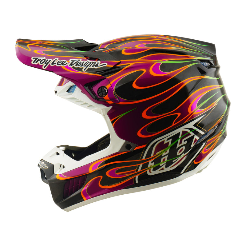 SE5 Carbon Helmet Torched Black / Red