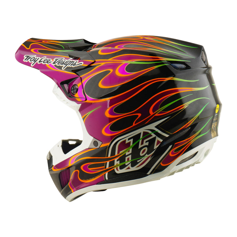 SE5 Carbon Helmet Torched Black / Red