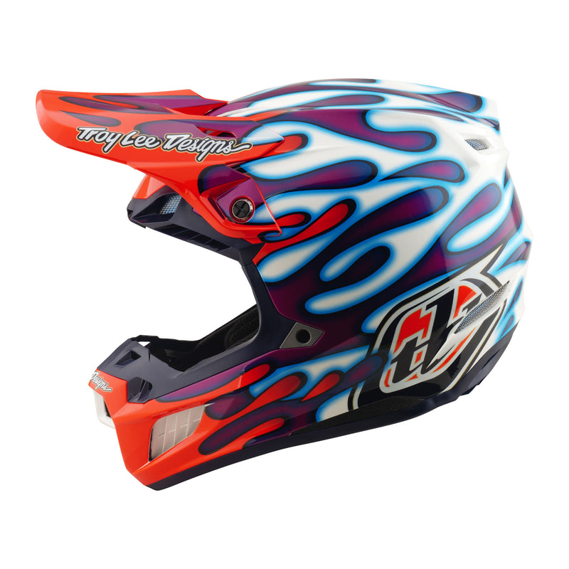 SE5 Composite Helmet Overspray Charcoal / Flo Yellow