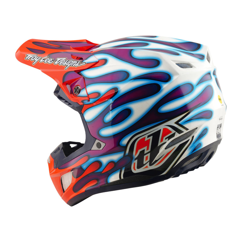 SE5 Composite Helmet Overspray Charcoal / Flo Yellow