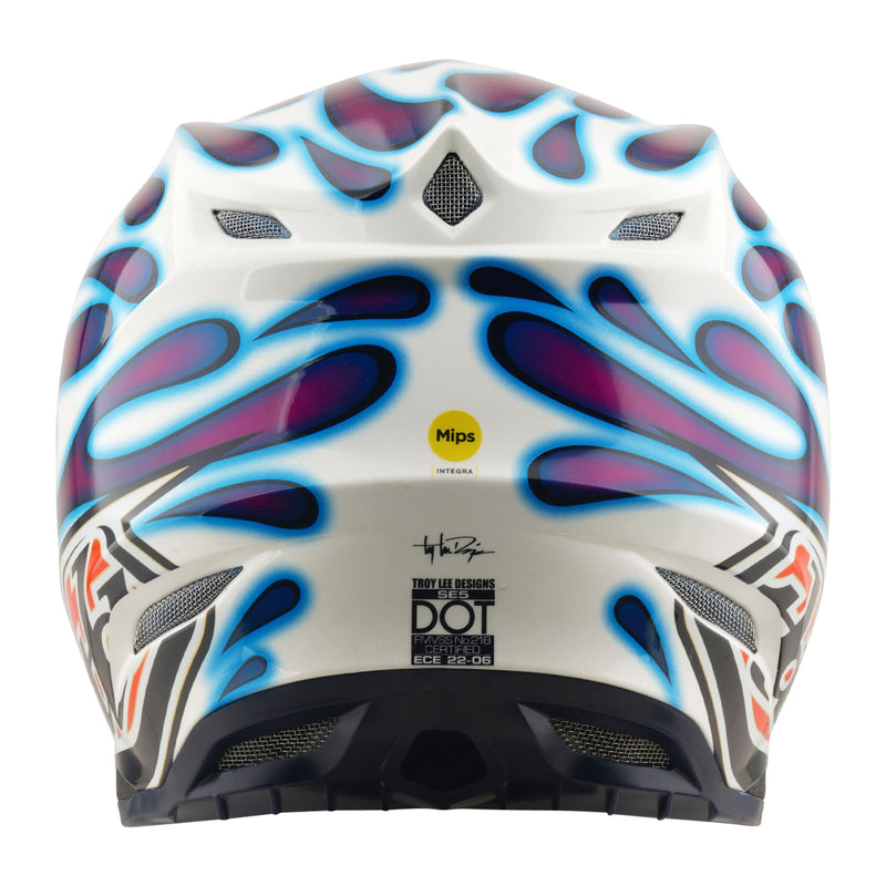 SE5 Composite Helmet Overspray Charcoal / Flo Yellow