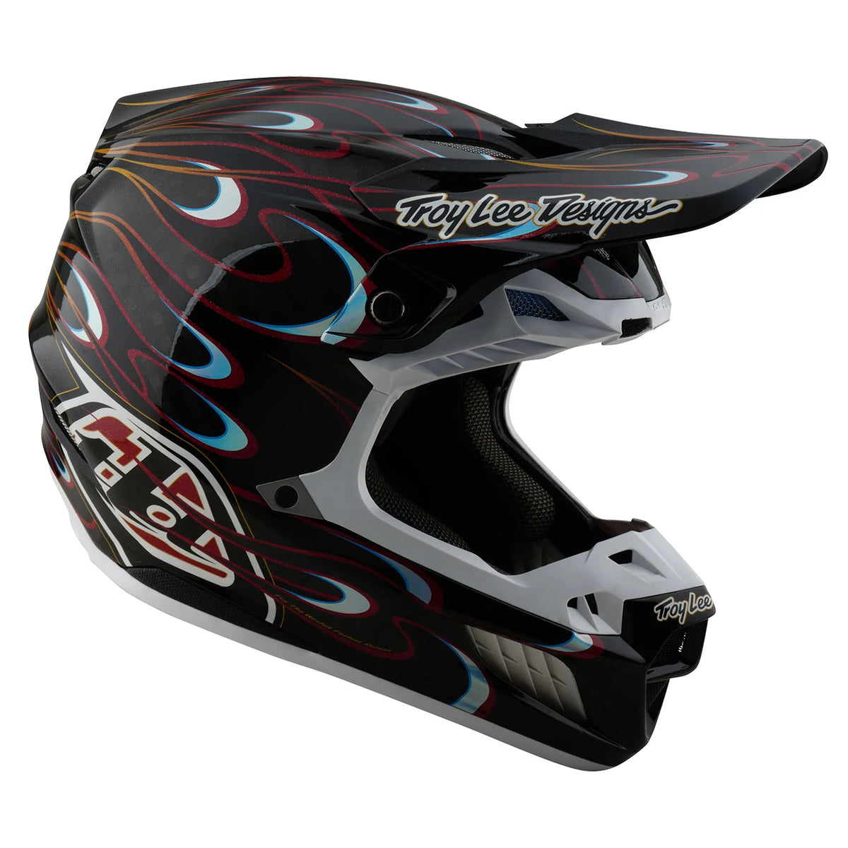 SE5 Carbon Helmet Torched Black / Red