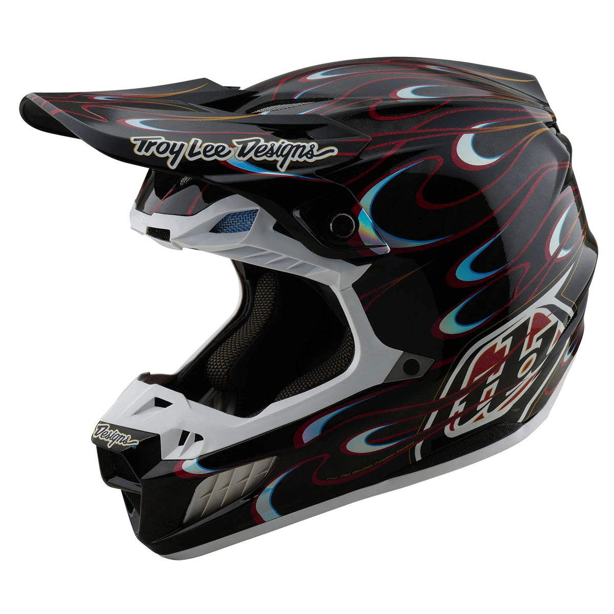 SE5 Carbon Helmet Torched Black / Red