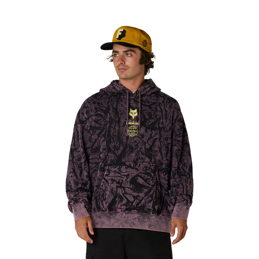Image Print Fleece Pullover